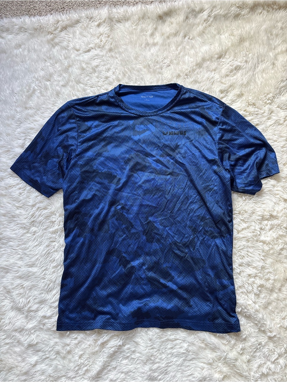 Sport-Tek Men's Navy Blue Short Sleeve Performance Tee